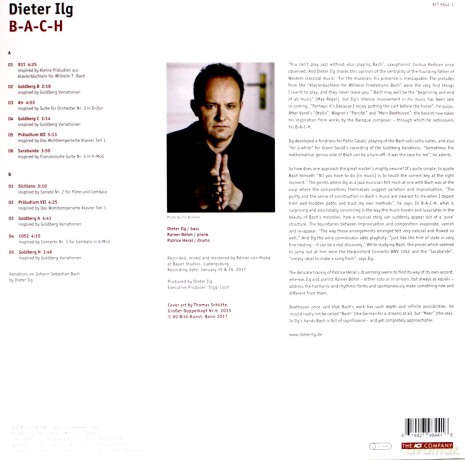 Dieter Ilg: B-A-C-H [Winyl]