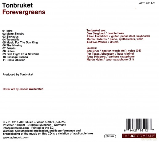 Tonbruket: Forevergreens [CD]