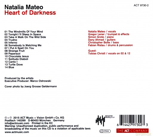 Mateo, Natalia: Heart Of Darkness [CD]