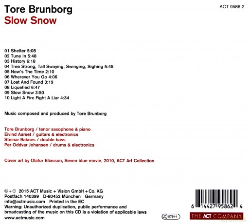 Tore Brunborg: Slow Snow [CD]