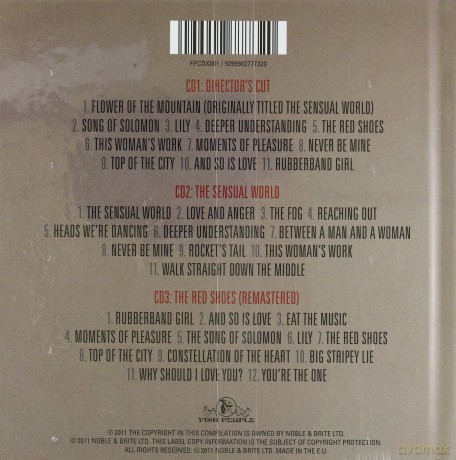 Kate Bush: Director's Cut (Deluxe Edition) (digibook) [3CD]
