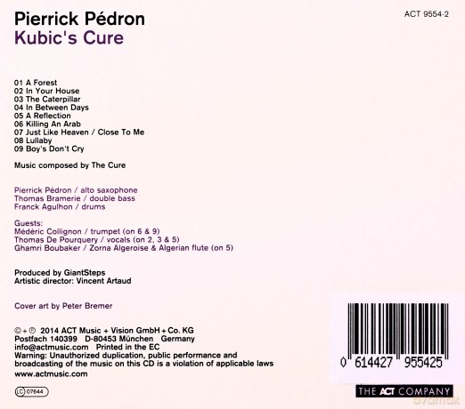 Pedron, Pierrick: Kubic's Cure [CD]