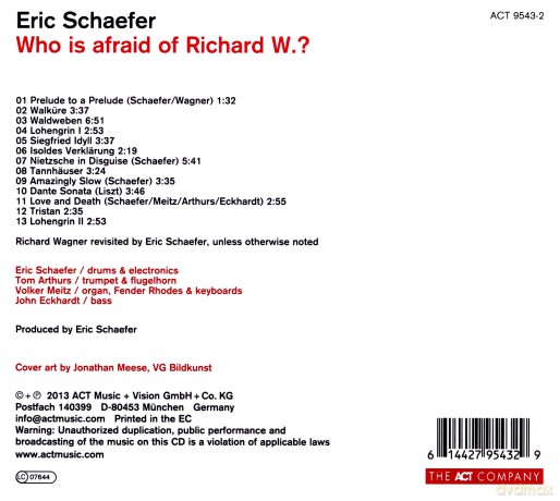 Schaefer, Eric: Who Is Afraid of Richard W. [CD]