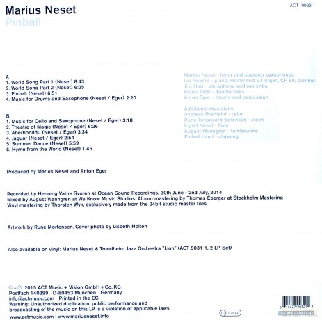 Neset, Marius: Pinball [Winyl]