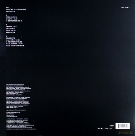 Svensson, Esbjörn Trio e.s.t.: Leucocyte [2xWinyl]