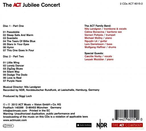 Act Family Band: The Act Jubilee Concert [2CD]