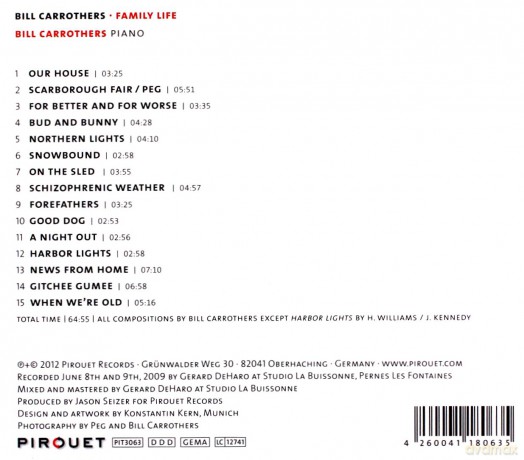 Carrothers, Bill: Family Life [CD]