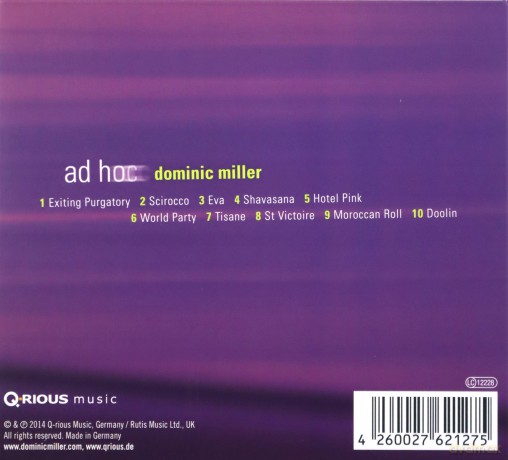 Dominic Miller: Ad Hoc [CD]