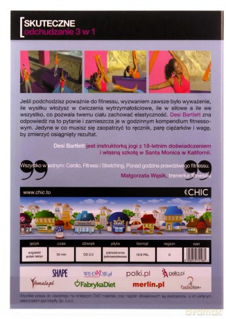 Chic - Skuteczne odchudzanie 3 w 1 [DVD]