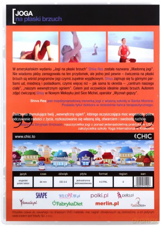 Chic - Joga na płaski brzuch [DVD]