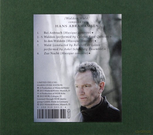 Calefax Reed Quintet, R. de Leeuw, Asko/Schonberg Ensemble: Hans Abramsen: Walden/Wald [CD]