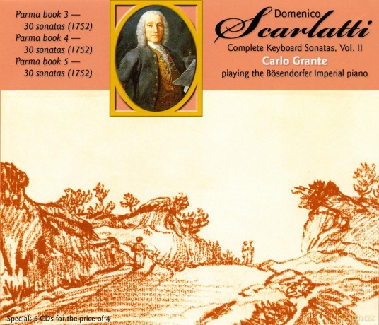 Grante, Carlo - piano: Scarlatti: Complete Keyboard Sonatas, Vol. II. [6CD]