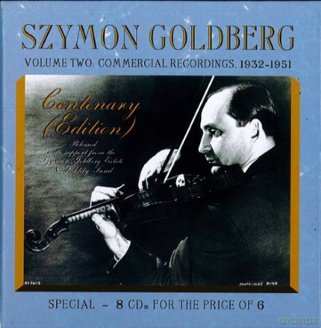 Goldberg, Szymon: Centenary (Edition) Vol. 2 - Commercial Recordings 1932-1951 [8CD]
