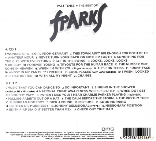 Sparks: Past Tense - The Best Of Sparks [2CD]