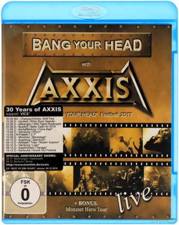 Axxis: Bang Your Head With Axxis [Blu-Ray]