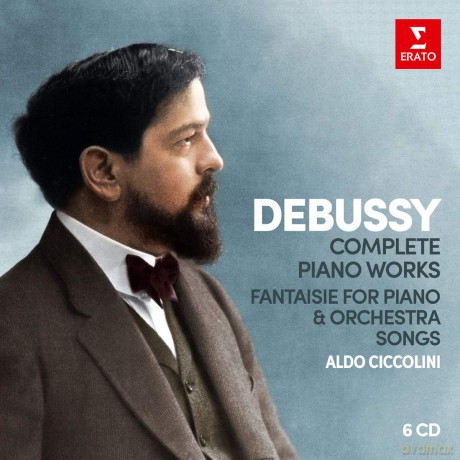 Aldo Ciccolini: Debussy: Complete Piano Works [6CD]