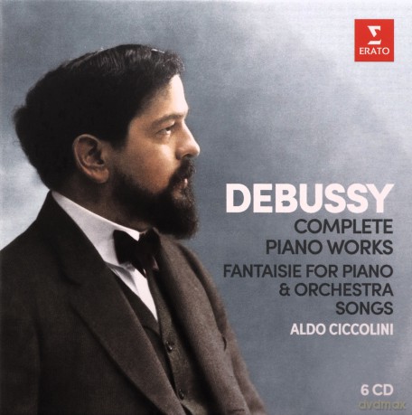 Aldo Ciccolini: Debussy: Complete Piano Works [6CD]