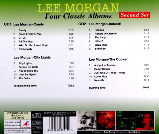 Lee Morgan: Four Classic Albums [CD]