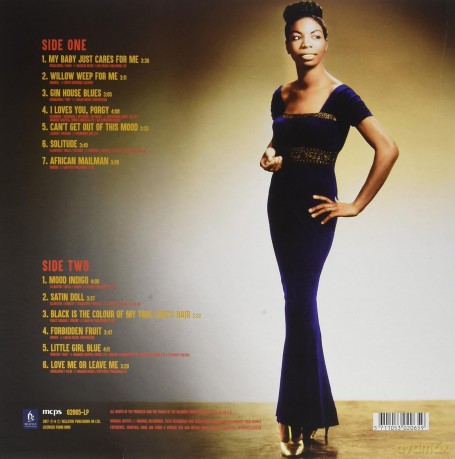 Nina Simone: My Baby Just Cares For Me [Winyl]
