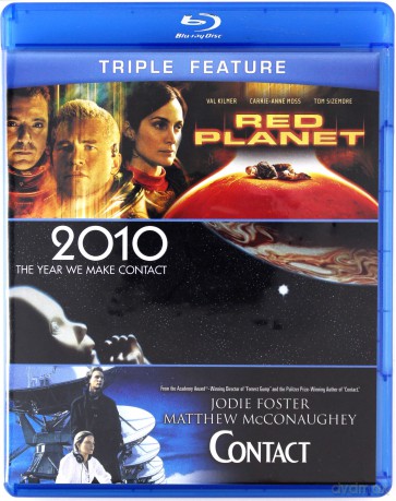 Red Planet / 2010 / Contact [3xBlu-Ray]