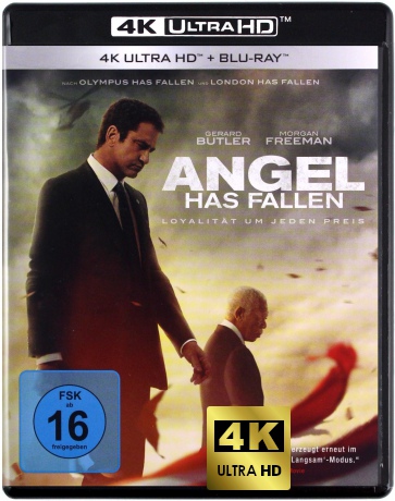 Angel Has Fallen (Świat w ogniu) [Blu-Ray 4K]+[Blu-Ray]