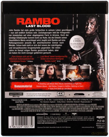 Rambo: Last Blood (Ostatnia Krew) [Blu-Ray 4K]+[Blu-Ray]