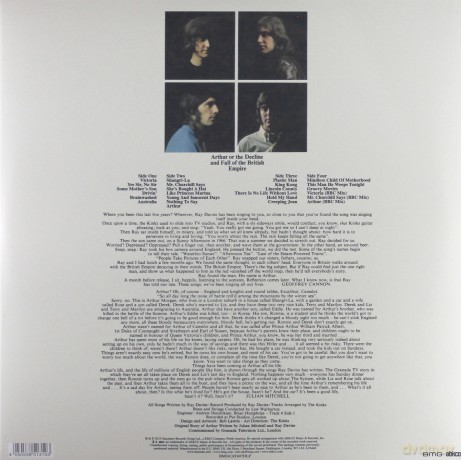The Kinks: Arthur Or The Decline And Fall Of The British Empire [2xWinyl]