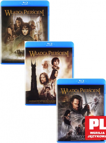 Władca Pierścieni Kolekcja: Drużyna Pierścienia / Dwie Wieże / Powrót Króla [3xBlu-Ray]+[3DVD]