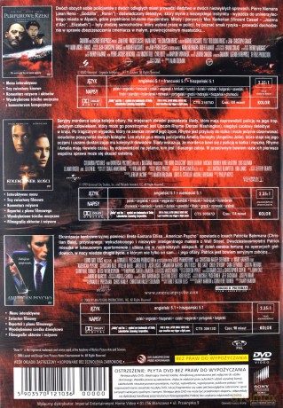BOX Thriller: Kolekcjoner kości + Purpurowe rzeki + American Psycho [BOX] [3DVD]