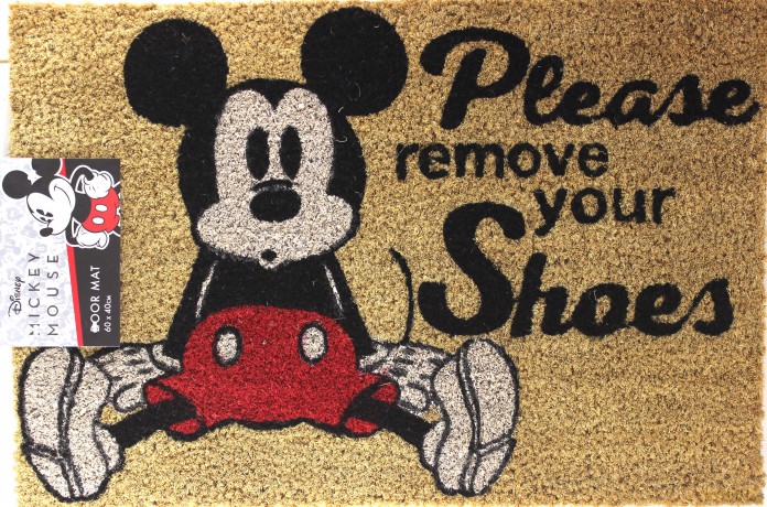 Mickey Mouse: Please Remove Your Shoes wycieraczka