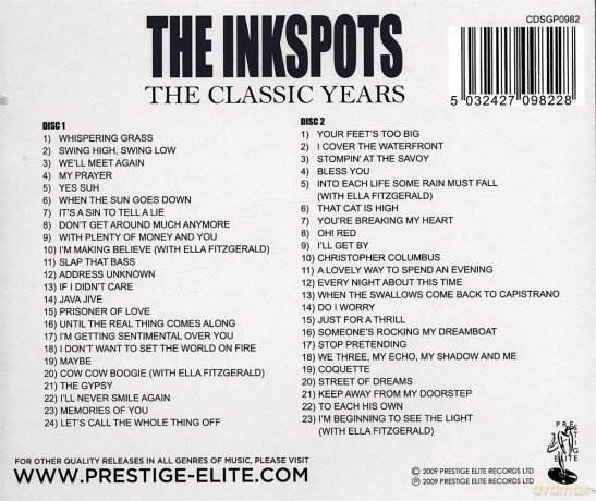 Ink Spots: The Classic Years [2CD]