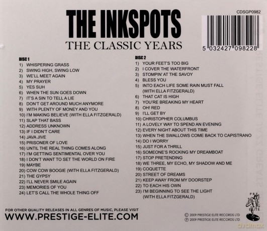 Ink Spots: The Classic Years [2CD]