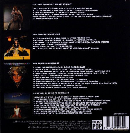 Bonnie Tyler: The Rca Years [4CD]