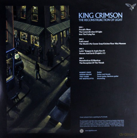 King Crimson: The ReconstruKction Of Light [2xWinyl]