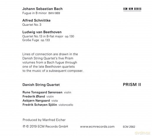 Danish String Quartet: Prism II [CD]