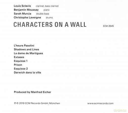 Louis Sclavis: Characters On The Wall [CD]