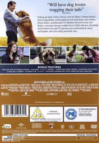 A Dogs Journey (Był sobie pies 2) [DVD]