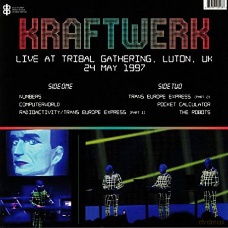 Kraftwerk: Live At Tribal Gathering. Luton. UK 24 May 1997 [Winyl]