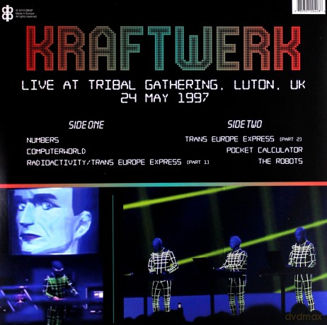 Kraftwerk: Live At Tribal Gathering. Luton. UK 24 May 1997 [Winyl]