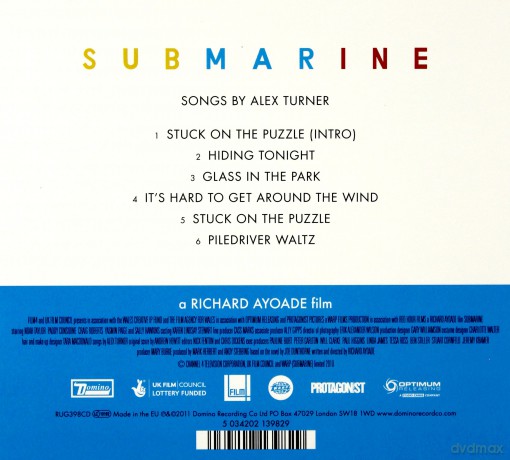 Submarine sountrack (Alex Turner) (digipack) [CD]