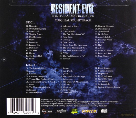 Resident Evil - The Darkside Chronicles [2CD]
