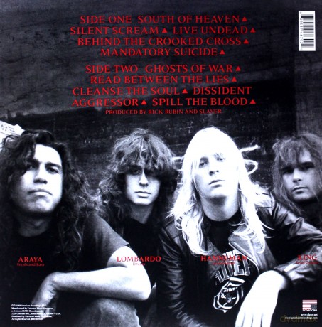 Slayer: South Of Heaven [Winyl]
