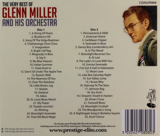 Glenn Miller: The Very Best Of [2CD]