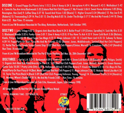 Red Hot Chili Peppers: Transmission Impossible [3CD]