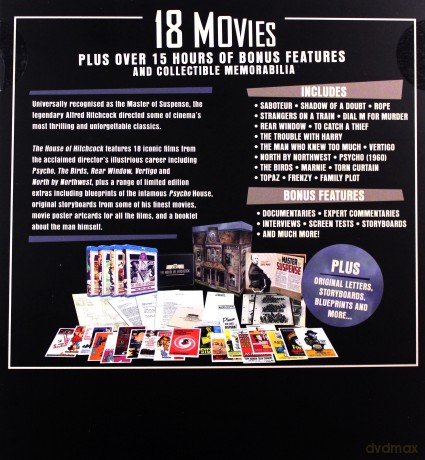 Hitchcock Collection - House of Hitchcock [BOX] [18xBlu-Ray]