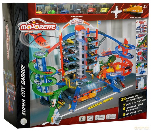 Majorette Garaż Super City, 130 cm