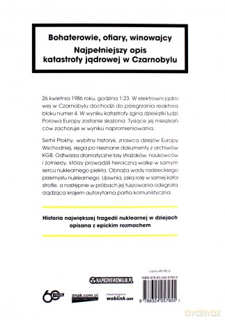 Czarnobyl. Historia nuklearnej katastrofy - Serhii Plokhy [KSIĄŻKA]