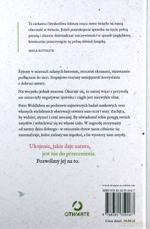 Dotknij, poczuj, zobacz. Fenomen relacji człowieka z naturą - Peter Wohlleben [KSIĄŻKA]