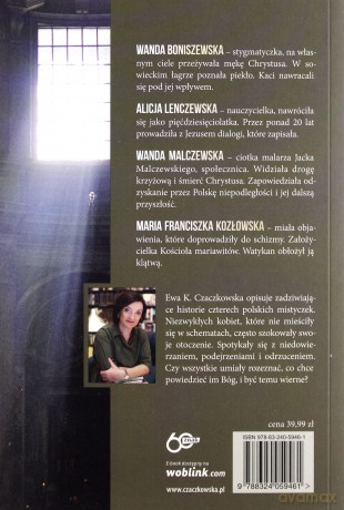 Mistyczki. Historie kobiet wybranych - Ewa K. Czaczkowska [KSIĄŻKA]