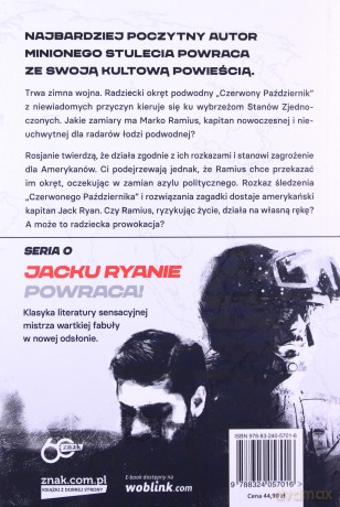 Polowanie na "Czerwony Październik" - Tom Clancy [KSIĄŻKA]
